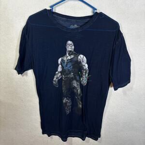 Marvel Avengers Shirt Mens Medium Infinity Thanos Gauntlet THIN Semi Sheer